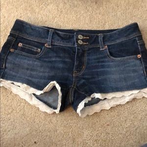 American Eagle Jean Shorts with Lace